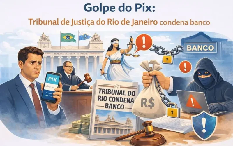 Golpe do PIX: Tribunal de Justiça do RJ condena banco