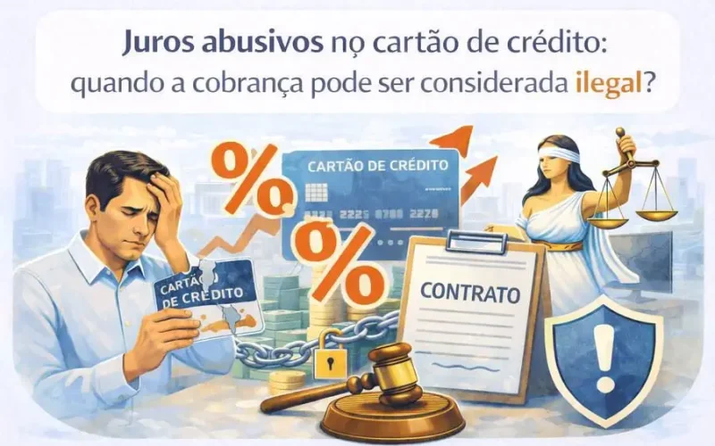 Juros abusivos no cartão de crédito. Quando a cobrança pode ser considerada ilegal?