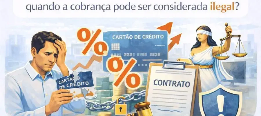 Juros abusivos no cartão de crédito. Quando a cobrança pode ser considerada ilegal?
