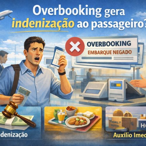 Overbooking gera indenização ao passageiro?