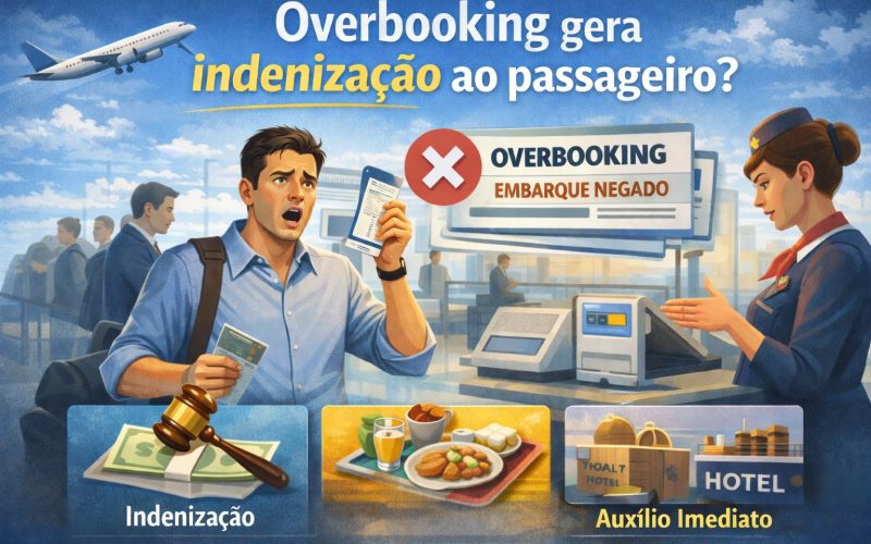 Overbooking gera indenização ao passageiro?