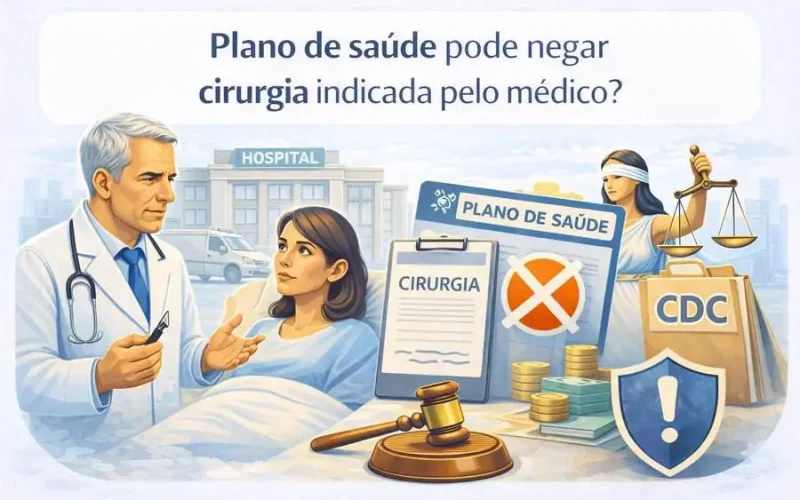 Plano de saúde pode negar cirurgia indicada pelo médico?